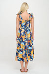 Meet Me In Santorini Mediterranean Escape Maxi Dress