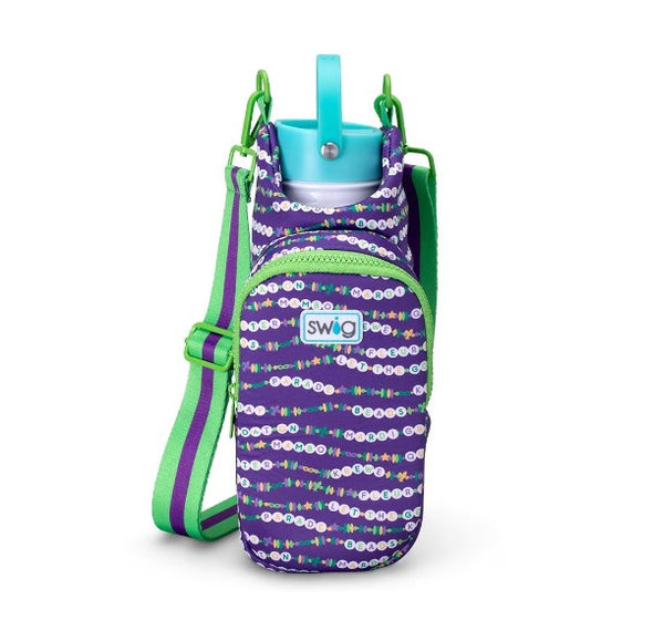 Swig My Mardi Gras Era Water Bottle Sling