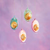 Glitterville Deviled Egg Ornament