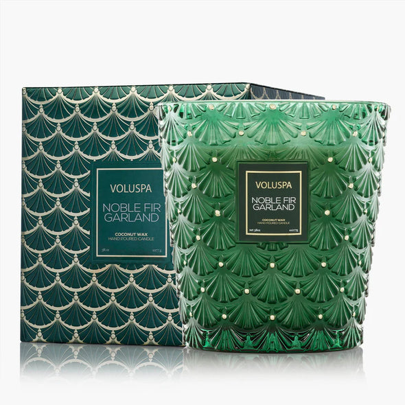 Voluspa Noble Fir Garland 3 Wicked Hearth Candle