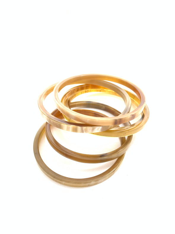 Accessory Jane Light Natural Bangle Set