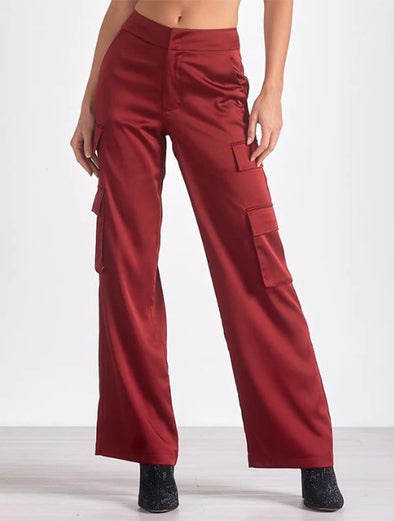 Elan Nora Maroon Pants