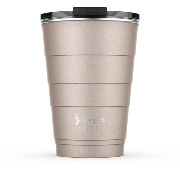 Pirani Insulated Stackable 16oz. Tumbler- Champagne Metallic