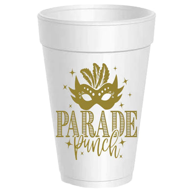 Parade Punch Styrofoam Cups