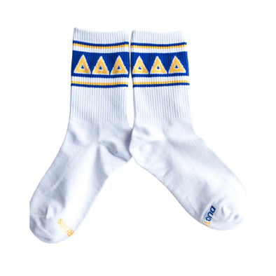 Duo Threads Delta Delta Delta Sorority Socks