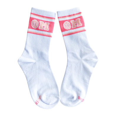 Duo Threads Phi Mu Sorority Socks