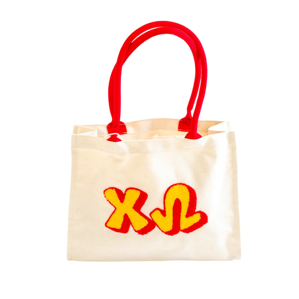 Duo Threads Chi Omega Chenille Gift Tote
