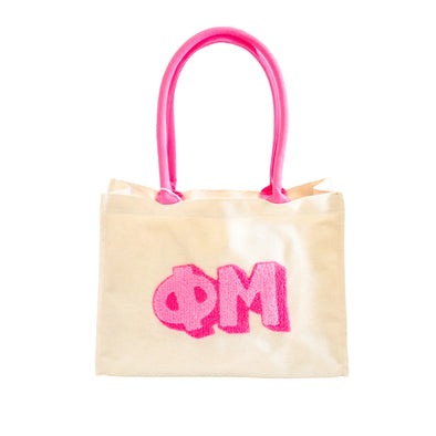 Duo Threads Phi Mu Chenille Gift Tote