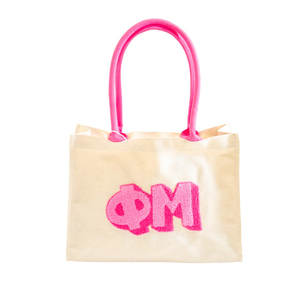 Duo Threads Phi Mu Chenille Gift Tote