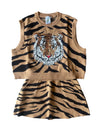QOS Tiger Sweater Skirt