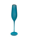 Glitterville Frosted Flute Glasses
