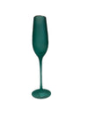 Glitterville Frosted Flute Glasses