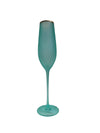 Glitterville Frosted Flute Glasses