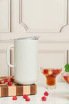 Served Vacuum-Insulated Stainless Steel Pitcher- Bone