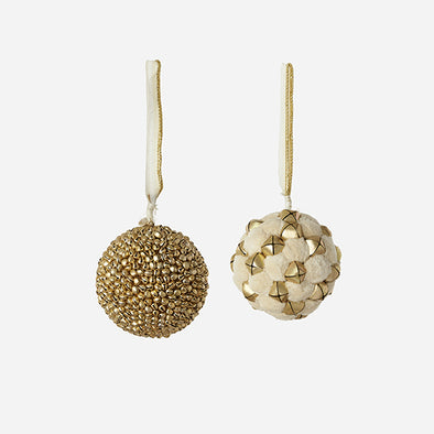 180 Degree Small Cotton/Bell Ball Ornament