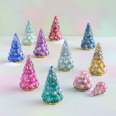 Glitterville Rainbow Tree Candle