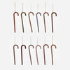 180 Degree Candy Cane Ornaments