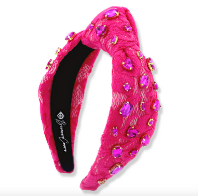 BC Hot Pink Lace Headband