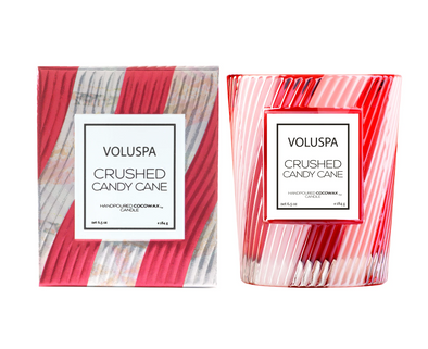 Voluspa Crushed Candy Cane Classic Jar