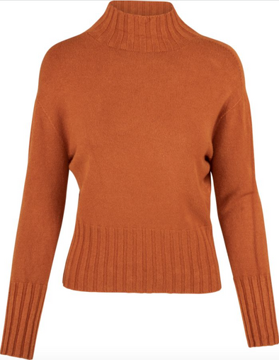 Astrid Knit Mock Neck Sweater