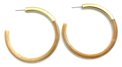 Accessory Jane LG Natural Light Hoops