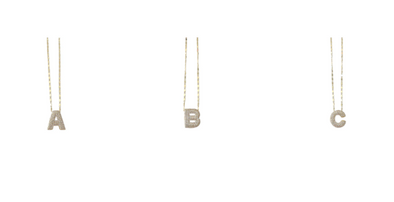 Gemelli Casey Initial Necklace