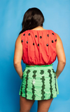 QOS Red Bubble Watermelon Seed Top