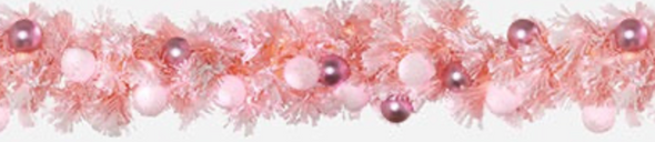 180 Degree Colorful Fiber Optic Garland
