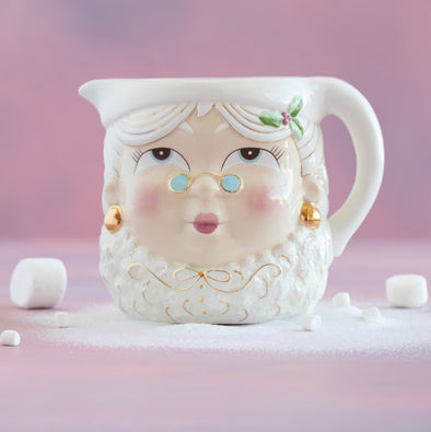 Glitterville Mrs. Papa Noel Pitcher