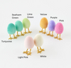 180 Degrees Flocked Egg With Feet