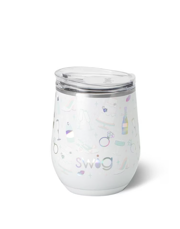 Swig Bride To Be Stemless Wine Cup- 12oz.