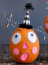 Glitterville Party, Surprise, & Mustachio Pumpkin Tabletop