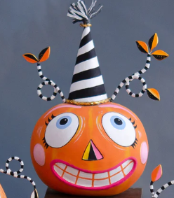Glitterville Party, Surprise, & Mustachio Pumpkin Tabletop