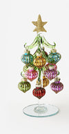 180 Degree Handmade Glass Tree with Balls