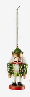 180 Degree Sequin Nutcracker Ornament