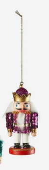 180 Degree Sequin Nutcracker Ornament
