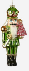 180 Degree Glass Nutcracker Ornaments