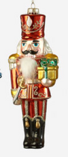180 Degree Glass Nutcracker Ornaments