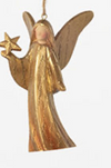 180 Degree Gold Angel Ornament