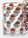 180 Degree Spice Trail DOF Floral Glass
