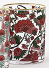 180 Degree Spice Trail DOF Floral Glass