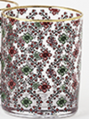 180 Degree Spice Trail DOF Floral Glass