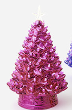 180 Degree Large Metallic Tree with LED light