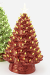 180 Degree Large Metallic Tree with LED light