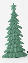 180 Degree Large Flocked Tree