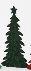 180 Degree Large Flocked Tree