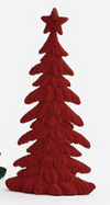 180 Degree Medium Flocked Tree