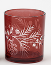 180 Degree Etched Holly Tumbler