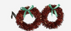180 Degree Christmas Wreath Glasses