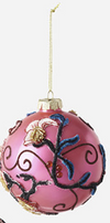 180 Degree Embroidered Ball Ornament